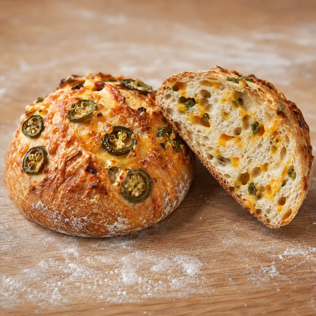 Jalapeno Cheddar Cheese Bread